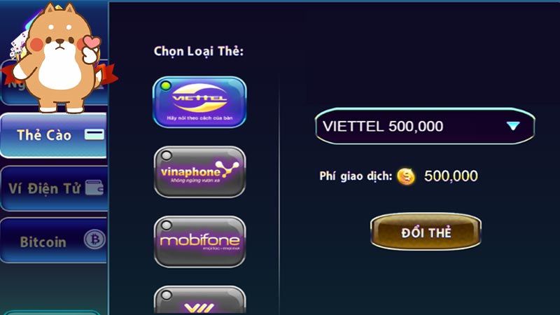 Nạp Tiền 7Club 2 7Club hỗ trợ hầu hết các phương thức nạp tiền hiện nay